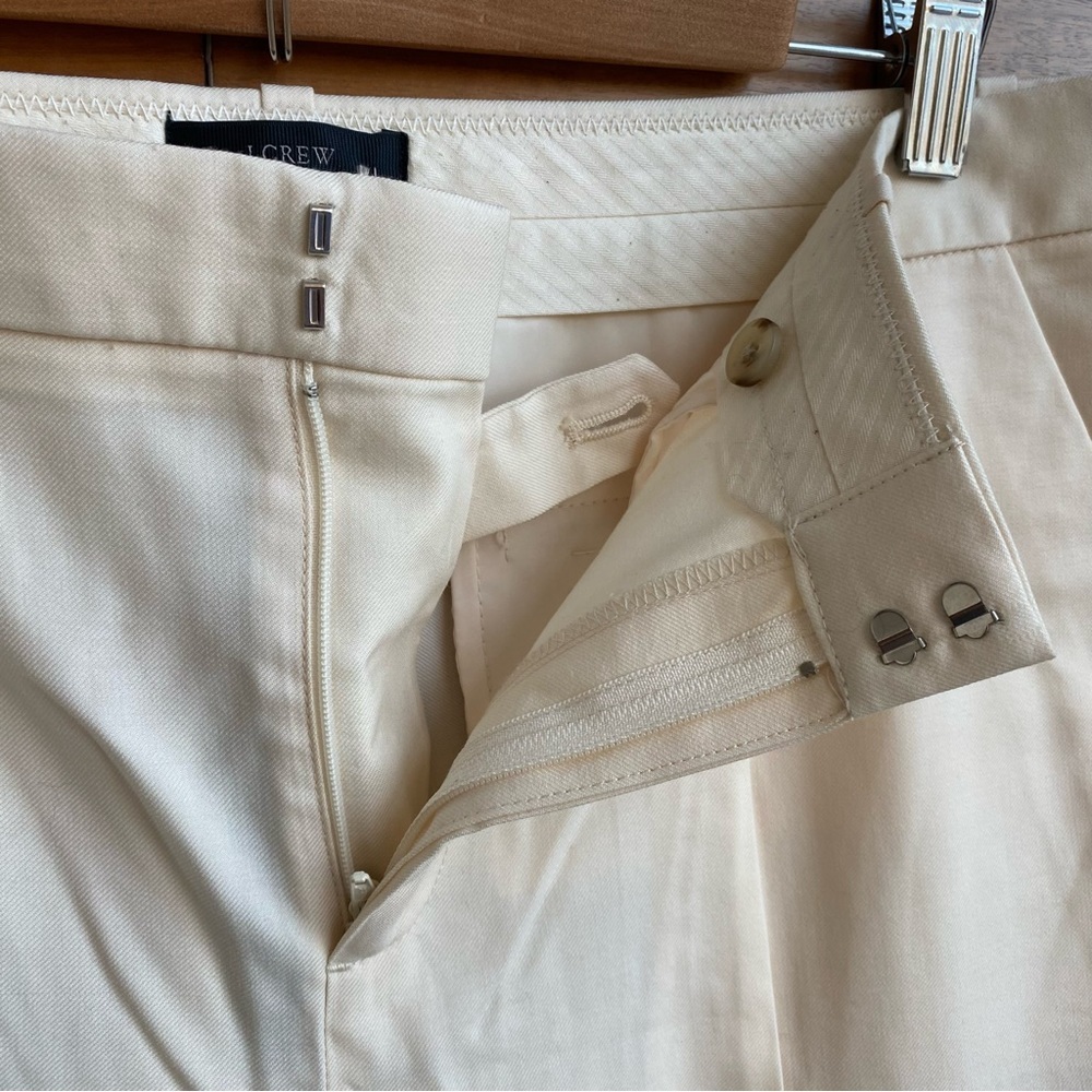 NWT J. Crew super 120'S pants, Size 10 - Picture 2 of 9